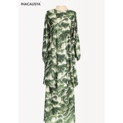 	Zahra Kurung Ekslusif  Mosscrepe  Premium  - ZHK 5621